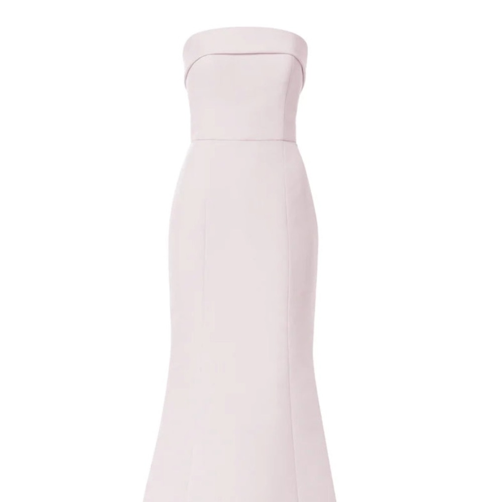 Amsale Jaylin Ivory Bridesmaid Dress Size 6